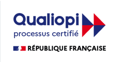 Certification Qualiopi — processus certifié, République Française